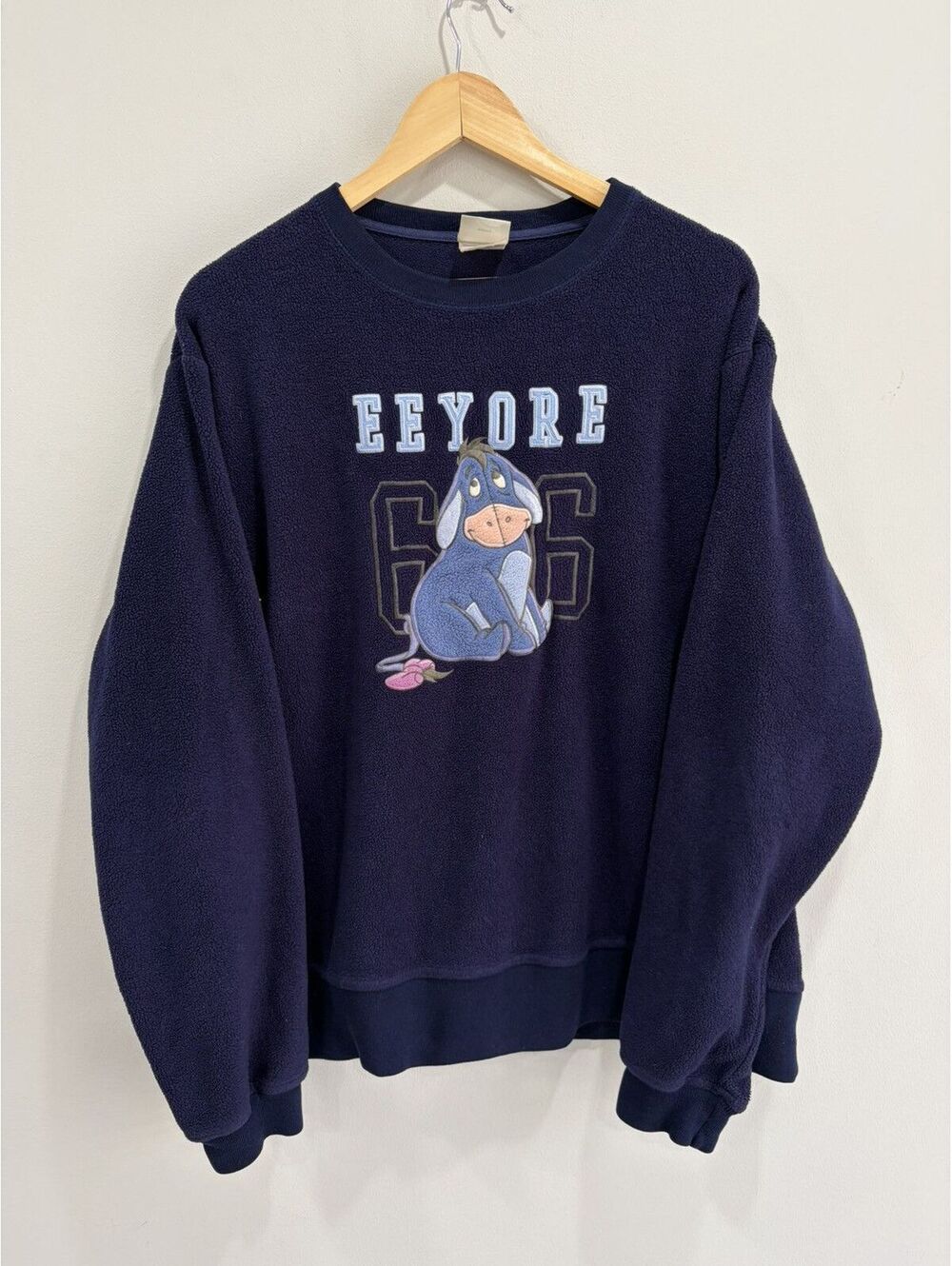 Vintage Eeyore Hoodie Fleece Sweater